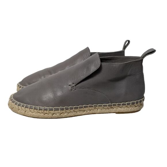 VINCE Ronan Slip-On Leather Espadrilles 7 - Picture 4 of 11